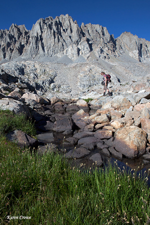 Hikers Explores the Basin